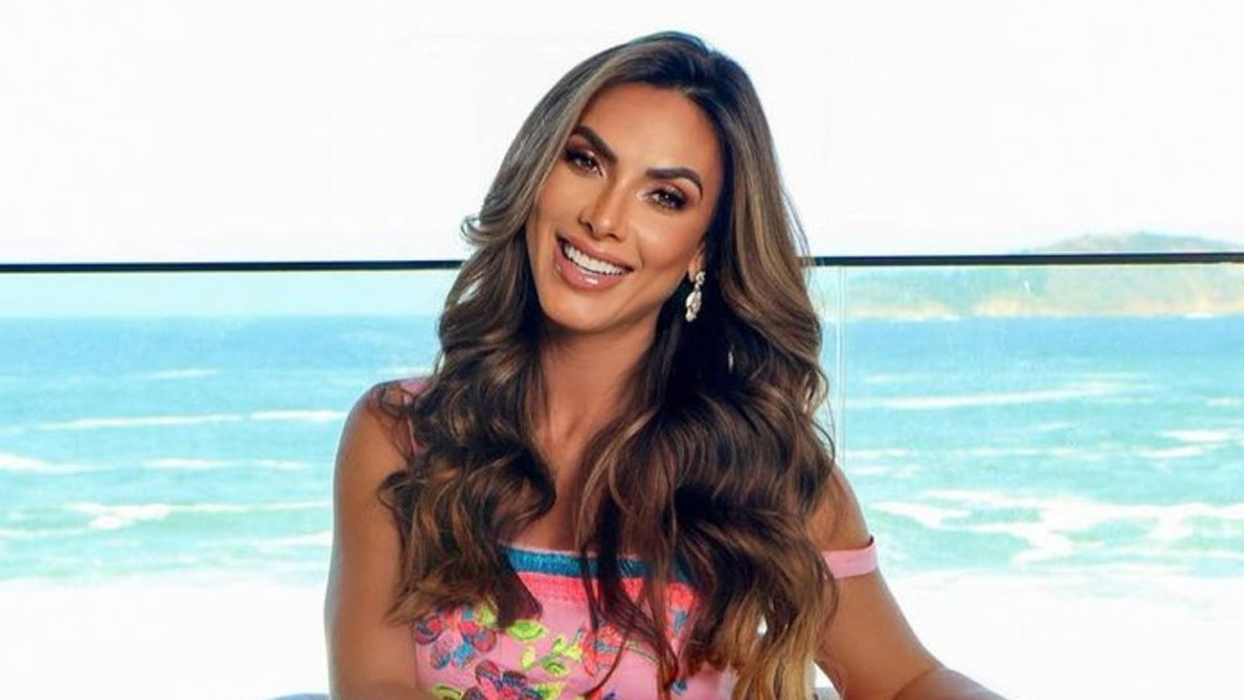 Nicole Bahls diverte web ao dar nome de atriz a vaca de estimação: ‘É linda’