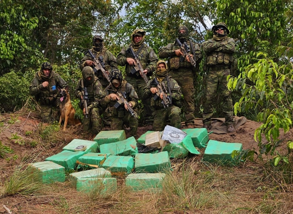 Gefron apreendeu mais de 13,8 toneladas de drogas na fronteira de MT