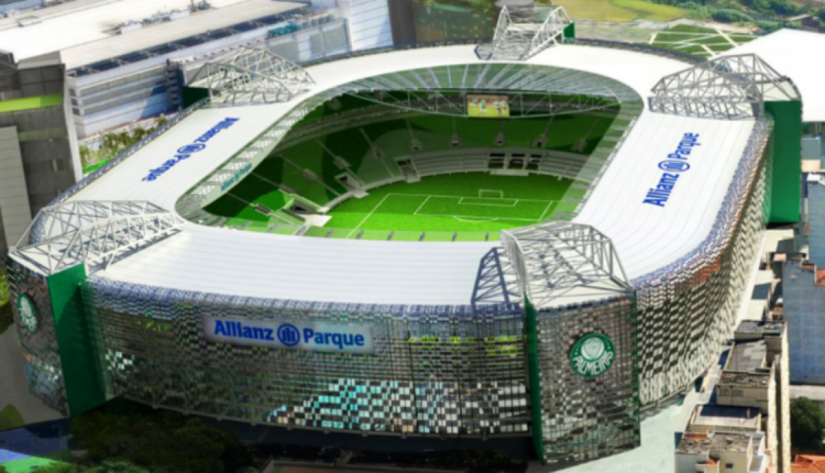 Palmeiras cobra R$ 160 milhões da WTorre por repasses do Allianz Parque