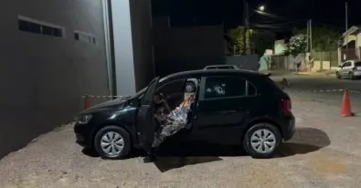 Homem é executado a tiros dentro de carro em MT; esposa e filho são baleados