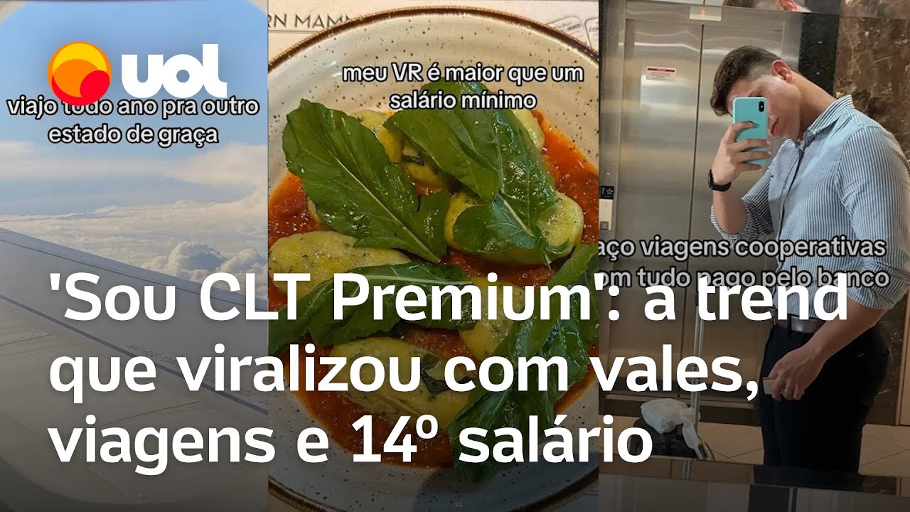 CLT Premium? Jovens viralizam ao mostrar benefícios como 14º salário e viagens; vej