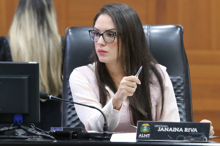 Janaína Riva reafirma pré-candidatura ao Senado em 2026 e destaca: “projeto do MDB”