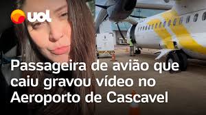 Tragédia em Vinhedo: Passageira grava vídeo no Aeroporto de Cascavel antes de acidente