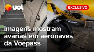 Imagens mostram precariedade em aeronaves da Voepass, mesma de avião que caiu