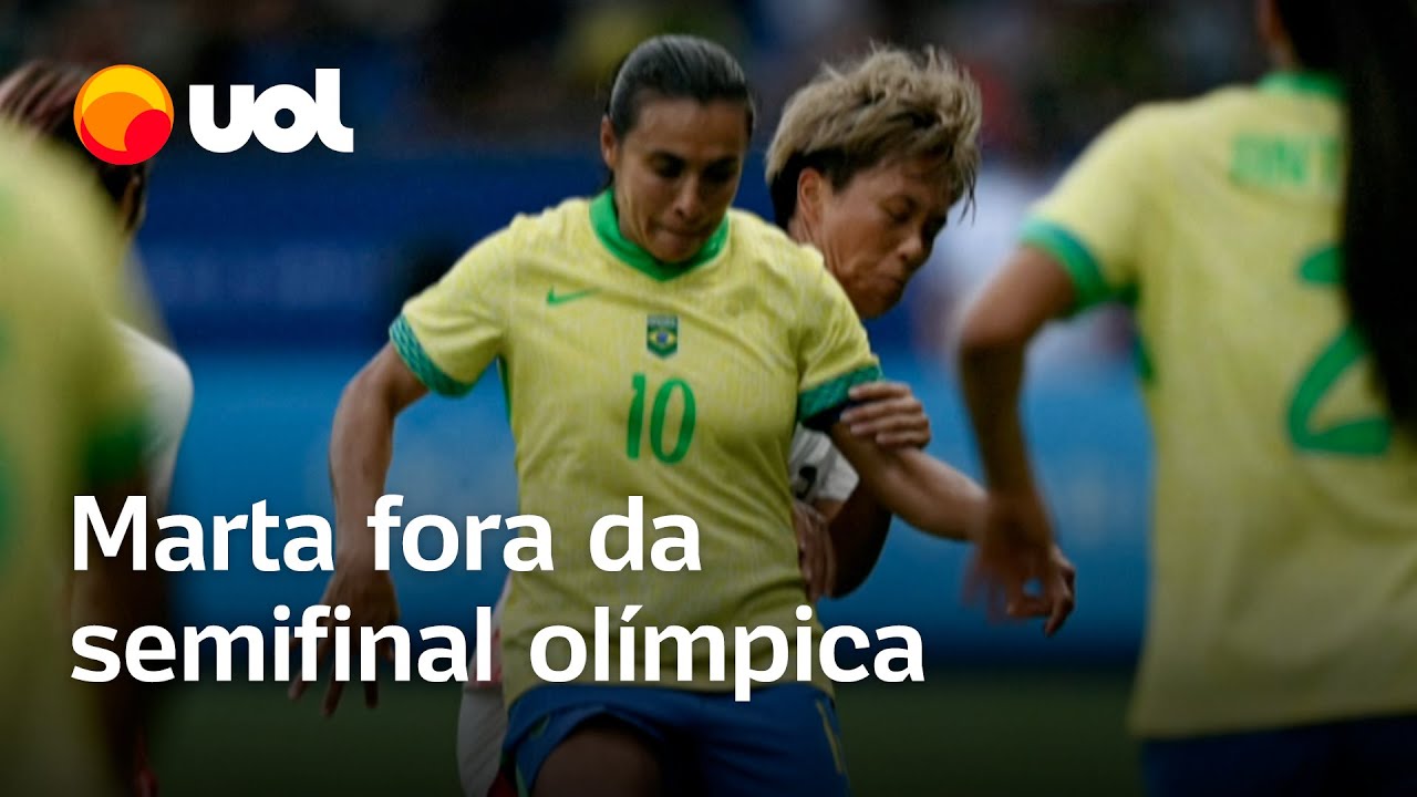 Olimpíadas 2024: Marta fica fora da semifinal olímpica; CBF pedirá efeito suspensivo