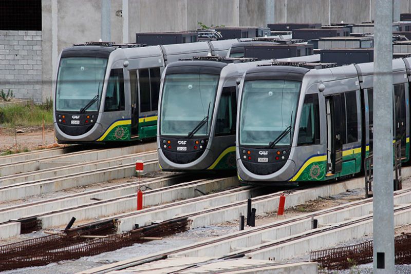 Vagões do VLT começam a ser transferidos pelo Governo da Bahia nesta terça-feira