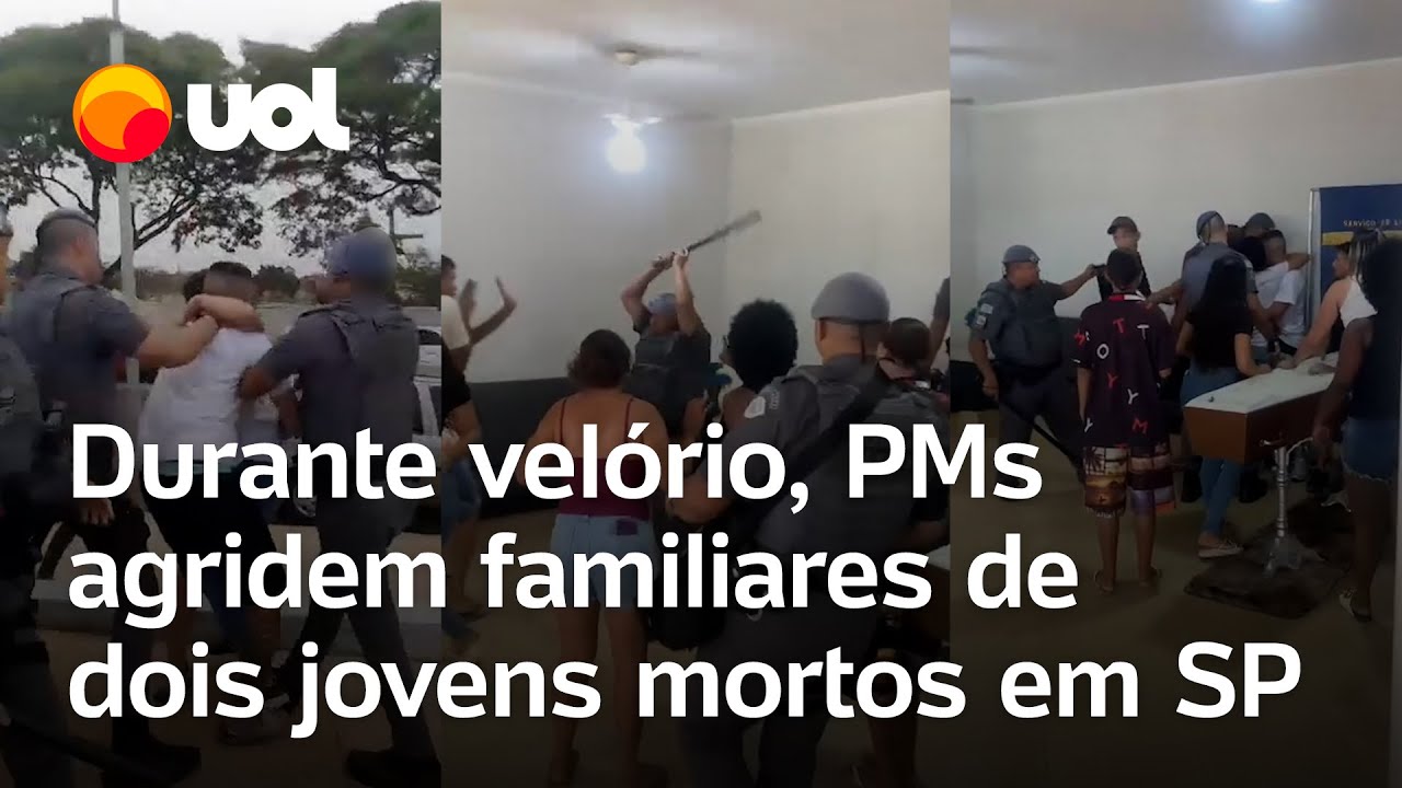 Familiares de jovens mortos pela PM são agredidos durante velório em Bauru; veja