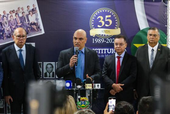 ‘O Brasil precisa há algum tempo regulamentar as redes sociais’, defende Alexandre de Moraes