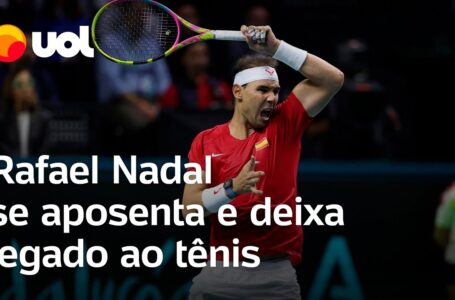 Rafael Nadal se aposenta do tênis após duas décadas de carreira