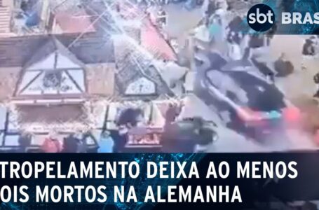 Carro invade feira de Natal na Alemanha, fere dezenas e mata ao menos dois