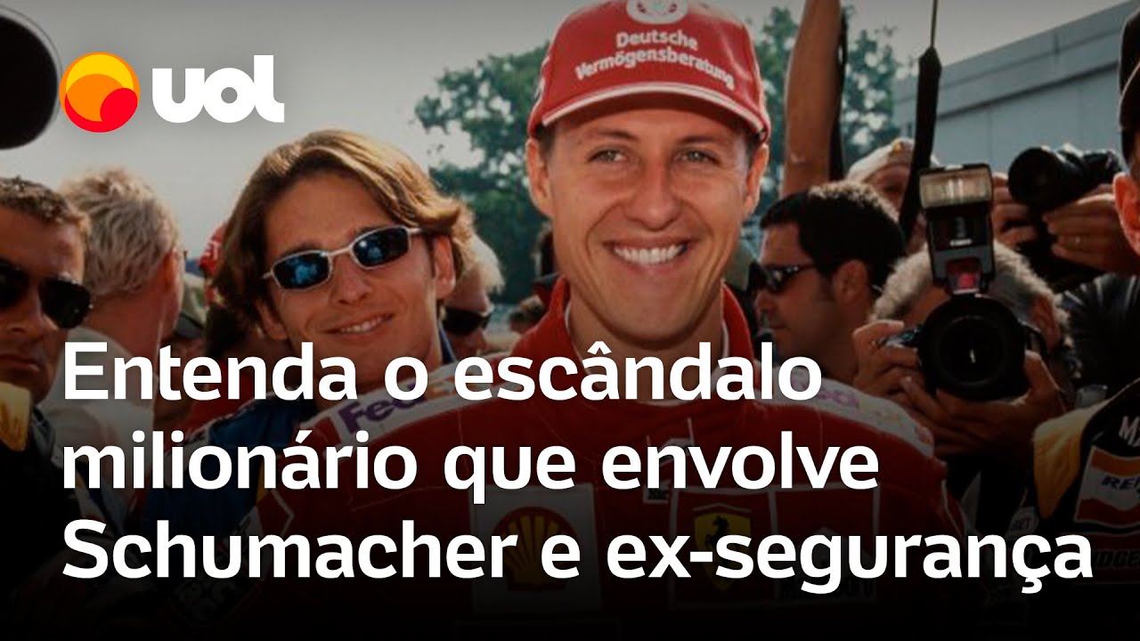 Schumacher está envolvido em escândalo que envolve fotos íntimas e seu ex-segurança