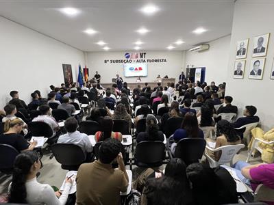 Foto da Notícia: Comitiva da Seccional cumpre agenda em Alta Floresta visitando escritórios e se reunindo com a advocacia