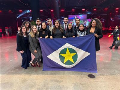 Foto da Notícia: Presidente Gisela Cardoso e caravana mato-grossense marcam presença em encontro nacional da jovem advocacia