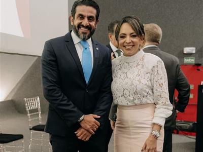 Foto da Notícia: Conselheiro Federal da OAB-MT, Breno Miranda representa a OAB Nacional na posse da nova diretoria da Ajufe