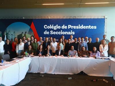 Foto da Notícia: Gisela Cardoso participa do Colégio de Presidentes das Seccionais da OAB em Recife