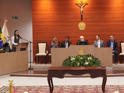 Foto da Notícia: Gisela Cardoso destaca que a advocacia é aliada na busca por uma prestação jurisdicional mais célere e efetiva