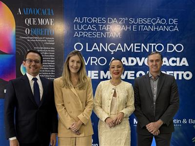Foto da Notícia: 2º Simpósio Jurídico reúne advogados e advogadas em Lucas do Rio Verde com programação especial