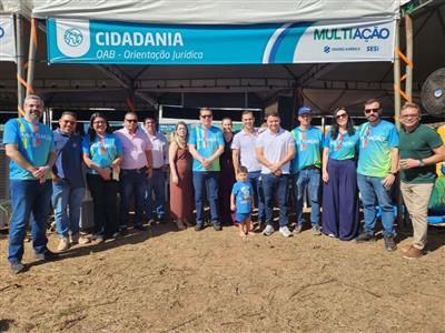 Foto da Notícia: Em Rondonópolis, Ordem dos Advogados presta orientações jurídicas gratuitas durante Multiação