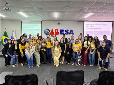 Foto da Notícia: Colaboradores da OAB-MT participam de Rodas de Conversas e dinâmicas sobre saúde mental