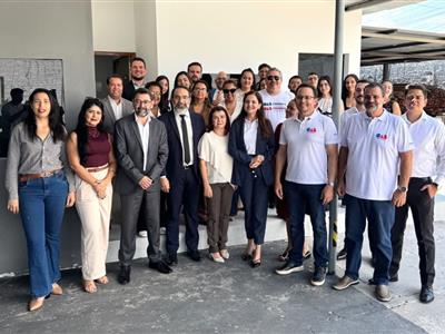 Foto da Notícia: Em Alta Araguaia, Gisela Cardoso e comitiva da OAB-MT inauguram parlatório e sala da advocacia