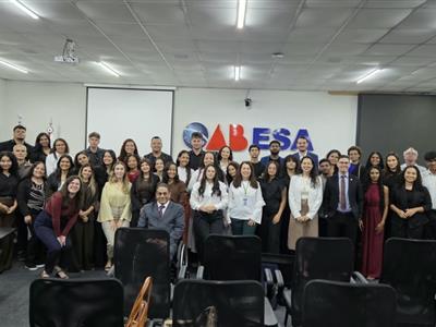 Foto da Notícia: OAB-MT recebe alunos de Direito da UNEMAT Barra do Bugres