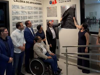 Foto da Notícia: Tangará da Serra recebe nova Sede Social para a advocacia e parlatórios reformados